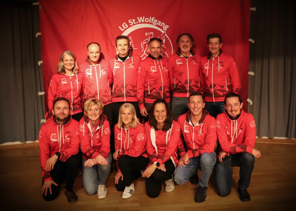 Gruppenfoto Vorstand LG St. Wolfgang