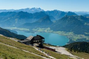 Bergstation und Ziel Schafberg